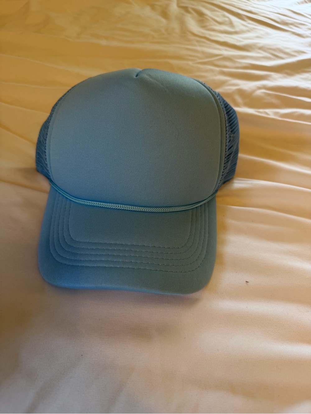 Light Blue Snap Back Hat